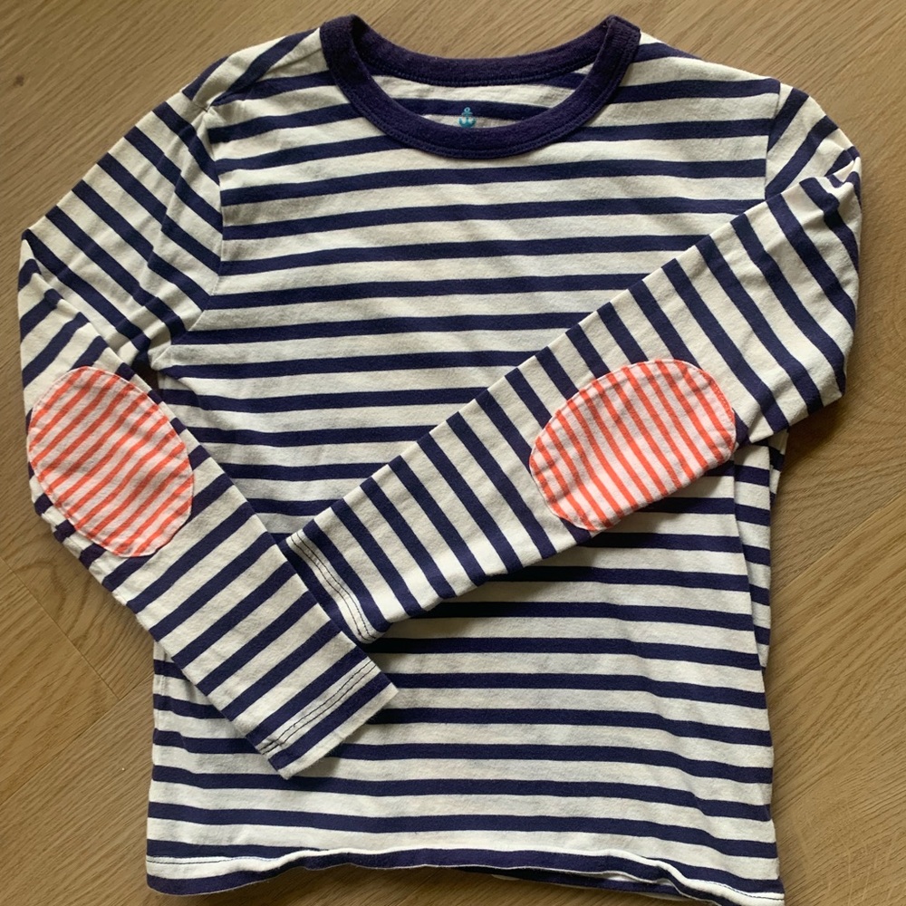 2 J Crew Crewcuts Long Sleeve Tees, size 6-7